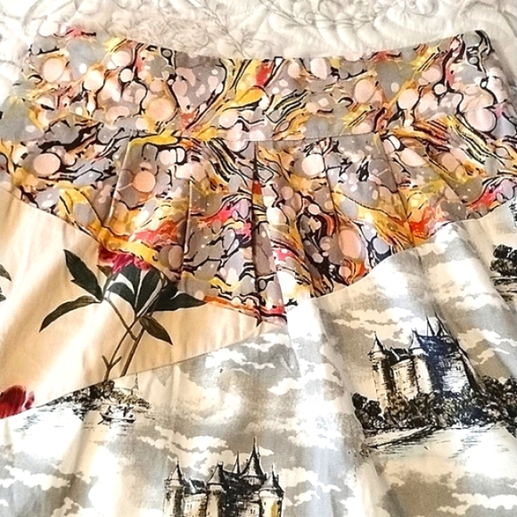 Leifnotes Woman's Multi Color Lined Mini (3 Different Pattern) Skirt, Size: 2 - Picture 6 of 12